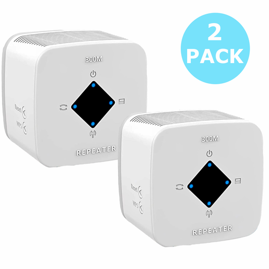 WiFi Extender Signal Booster for Home: Wireless Internet Repeater Range Coverage Up to 6500 Sq.Ft 30+ Devices