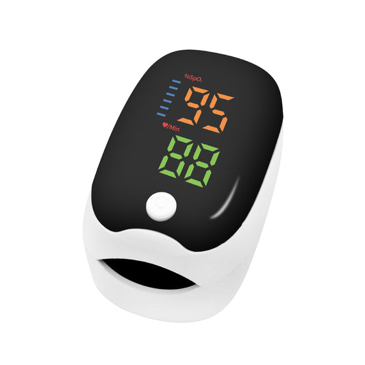 BDUN Finger Pulse Oximeter Blood Oxygen SpO2 Monitor Heart Rate OLED